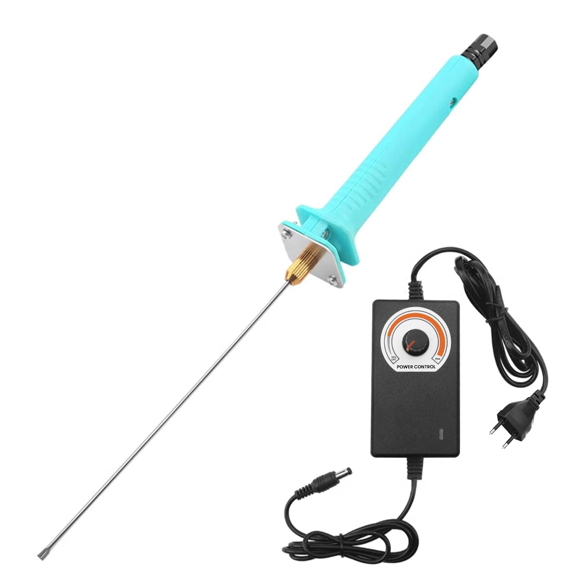 Serplex 24W Electric Foam Cutter with Switch & Temperature Controller 2mm Diamter Hot Pin Needle Cutter Foam Cutting Tool Electric Heating Pen Cutting Tool for KT Board, Foam & Polystyrene Craft Serplex 24W Electric Foam Cutter with Switch & Temperature Controller 2mm Diamter Hot Pin Needle Cutter Foam Cutting Tool Electric Heating Pen Cutting Tool for KT Board, Foam & Polystyrene Craft